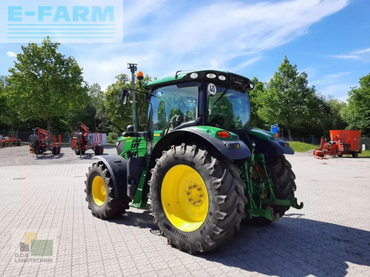 Tractor John Deere 6130r 6130 r: foto 7