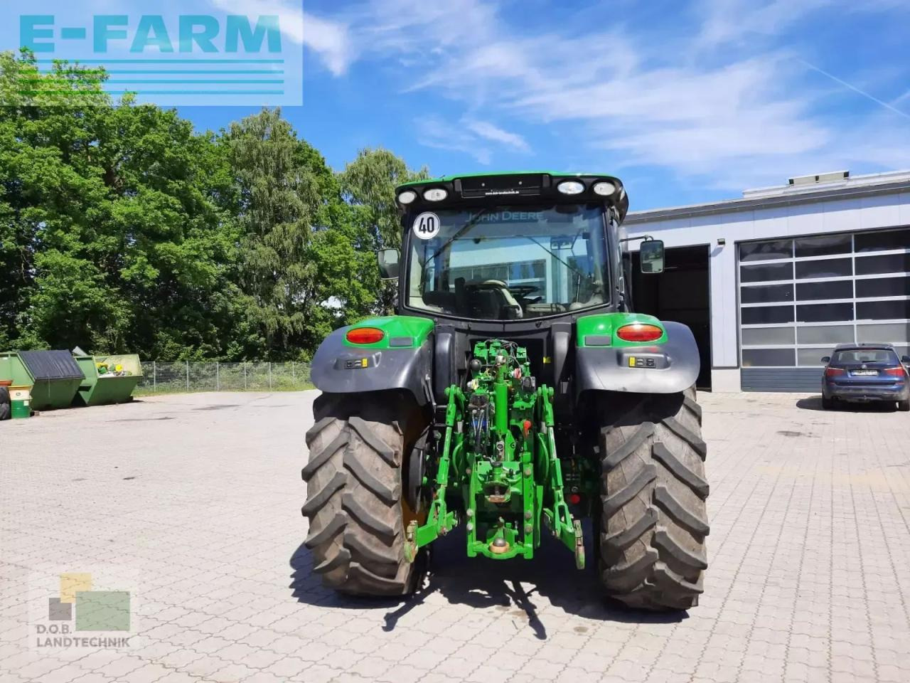 Tractor John Deere 6130r 6130 r: foto 8