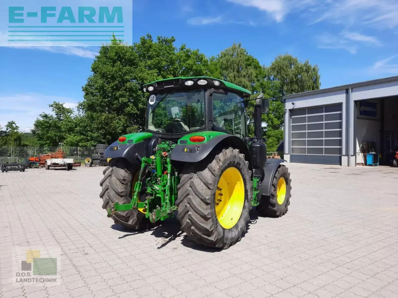 Tractor John Deere 6130r 6130 r: foto 6