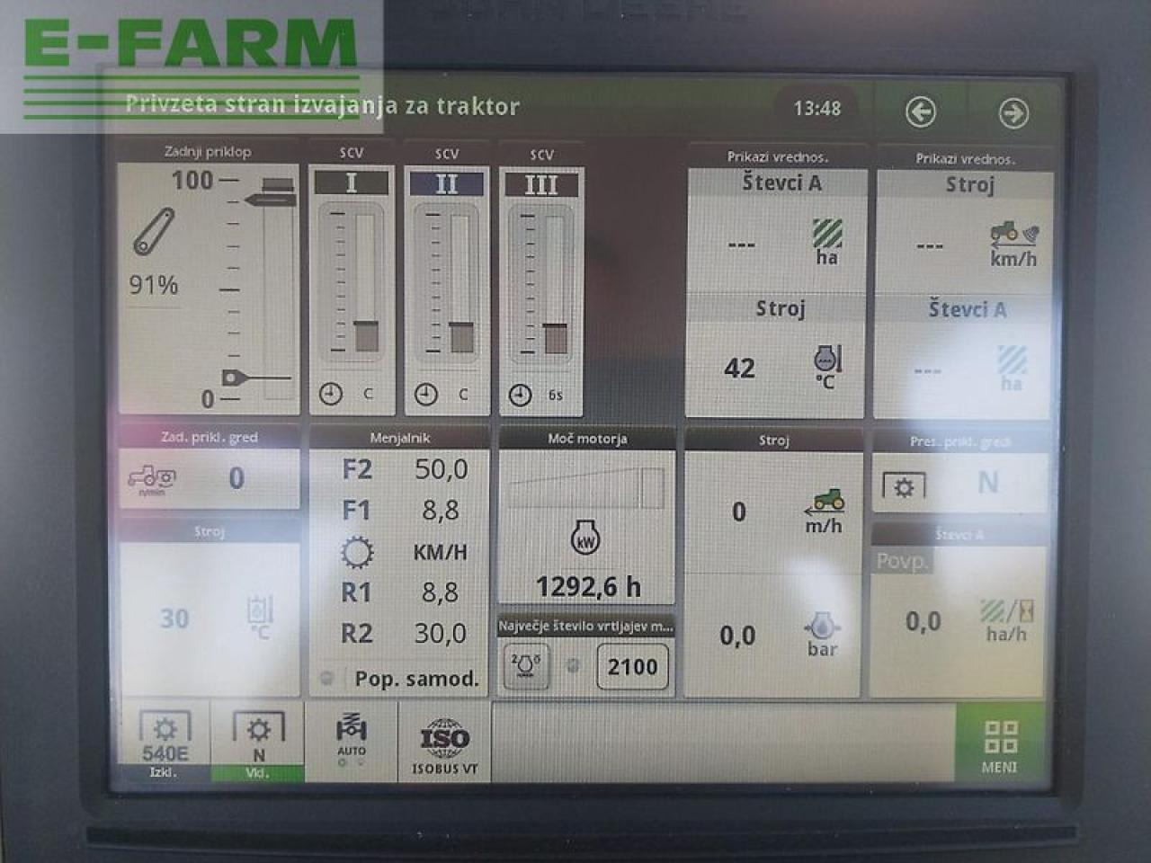 Tractor John Deere 6130r: foto 12