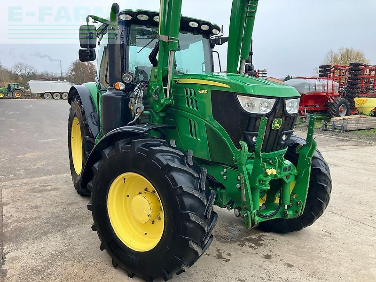John Deere 6135r + fl 643r - Tractor: foto 5 John Deere 6135r + fl 643r - Tractor: foto 5
