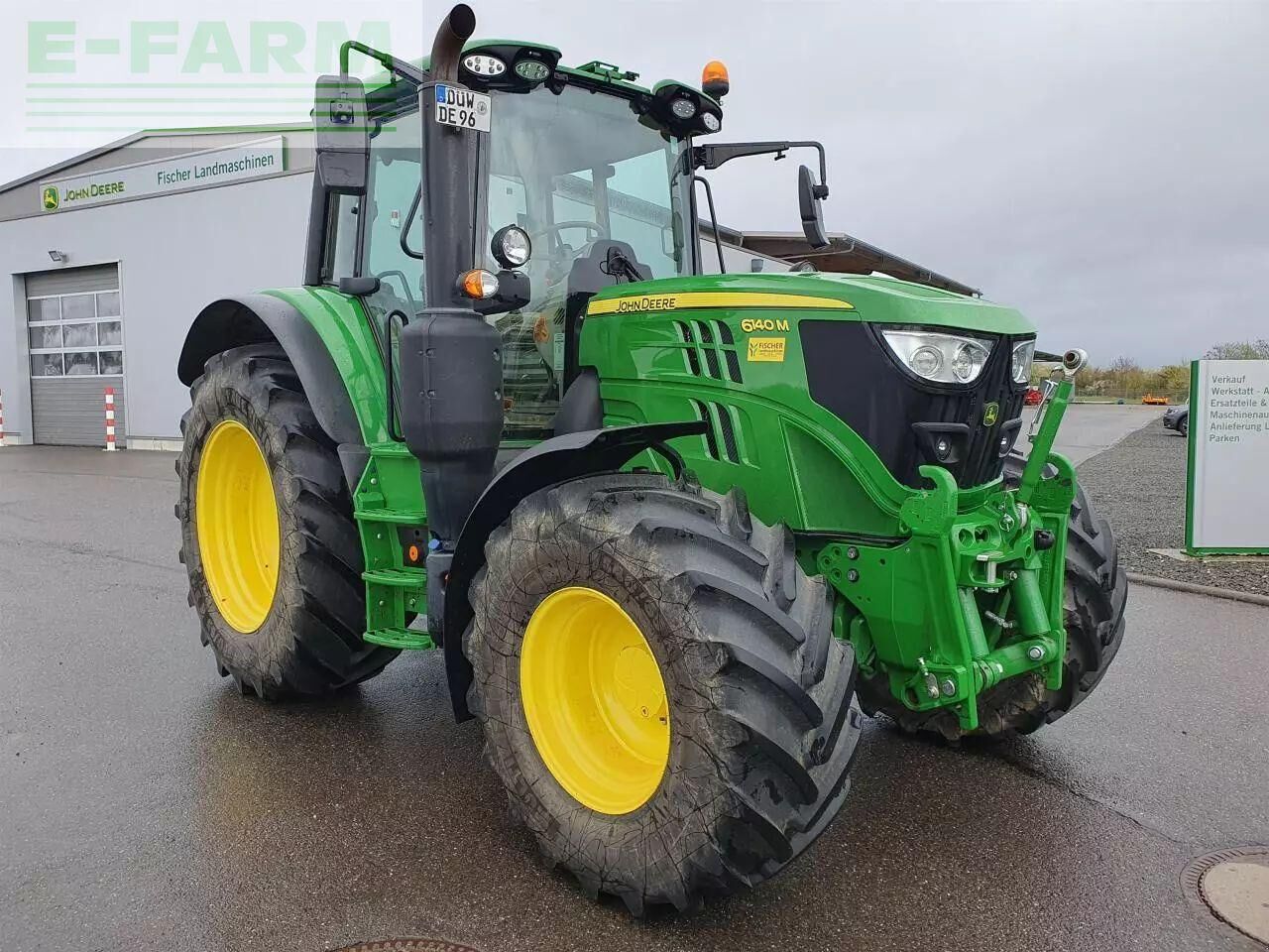 John Deere 6140m autopowr 166ps - Tractor: foto 1 John Deere 6140m autopowr 166ps - Tractor: foto 1
