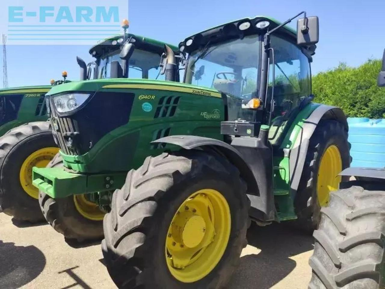 John Deere 6140r - Tractor: foto 1 John Deere 6140r - Tractor: foto 1