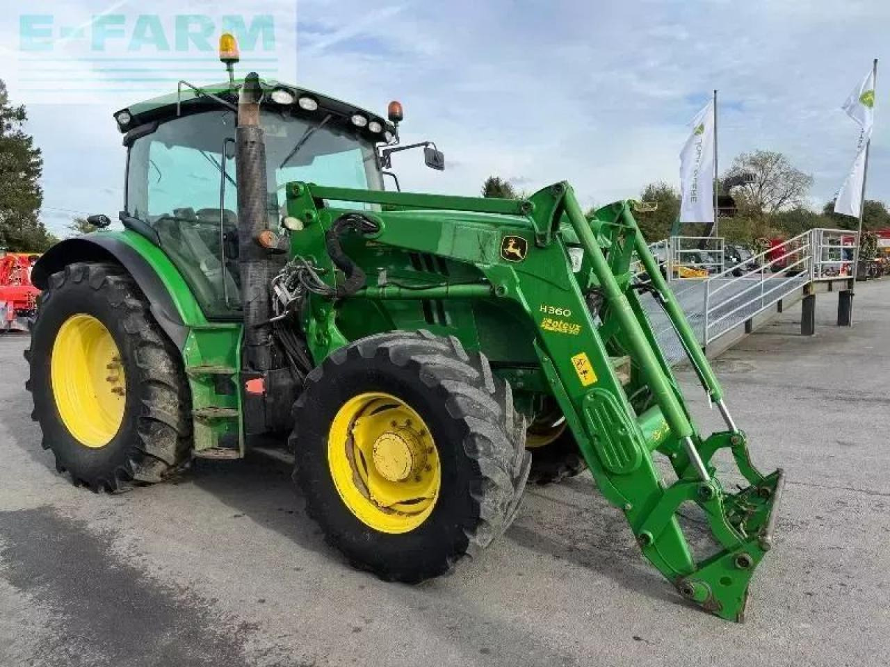 John Deere 6140r - Tractor: foto 3 John Deere 6140r - Tractor: foto 3