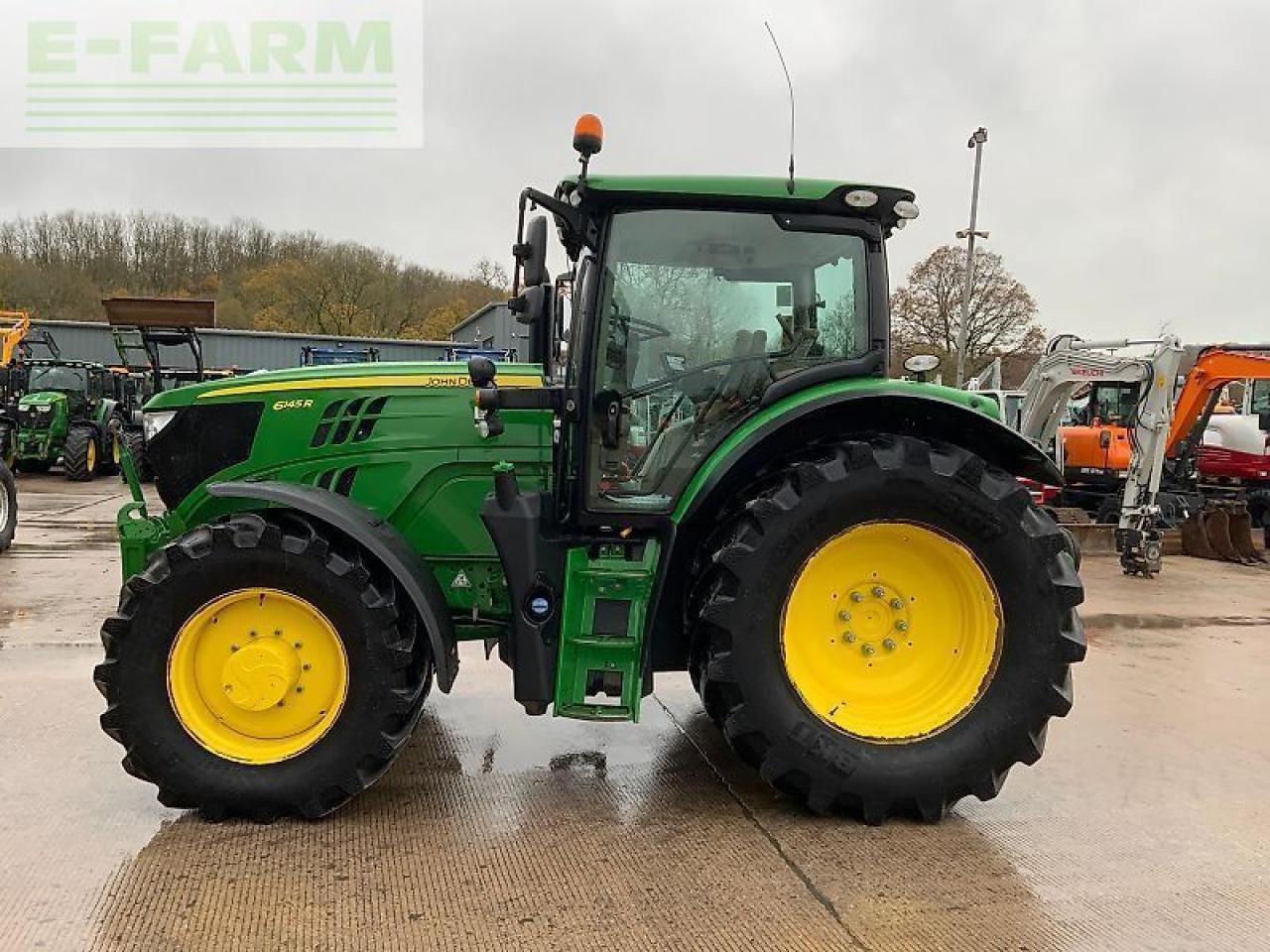 John Deere 6145r tractor - Tractor: foto 5 John Deere 6145r tractor - Tractor: foto 5