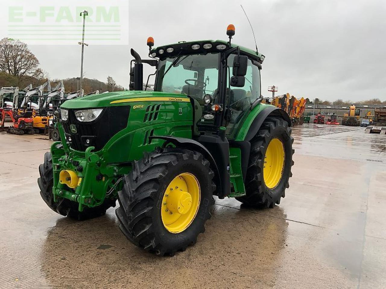 John Deere 6145r tractor - Tractor: foto 4 John Deere 6145r tractor - Tractor: foto 4