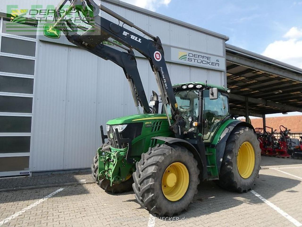 John Deere 6150r - Tractor: foto 1 John Deere 6150r - Tractor: foto 1