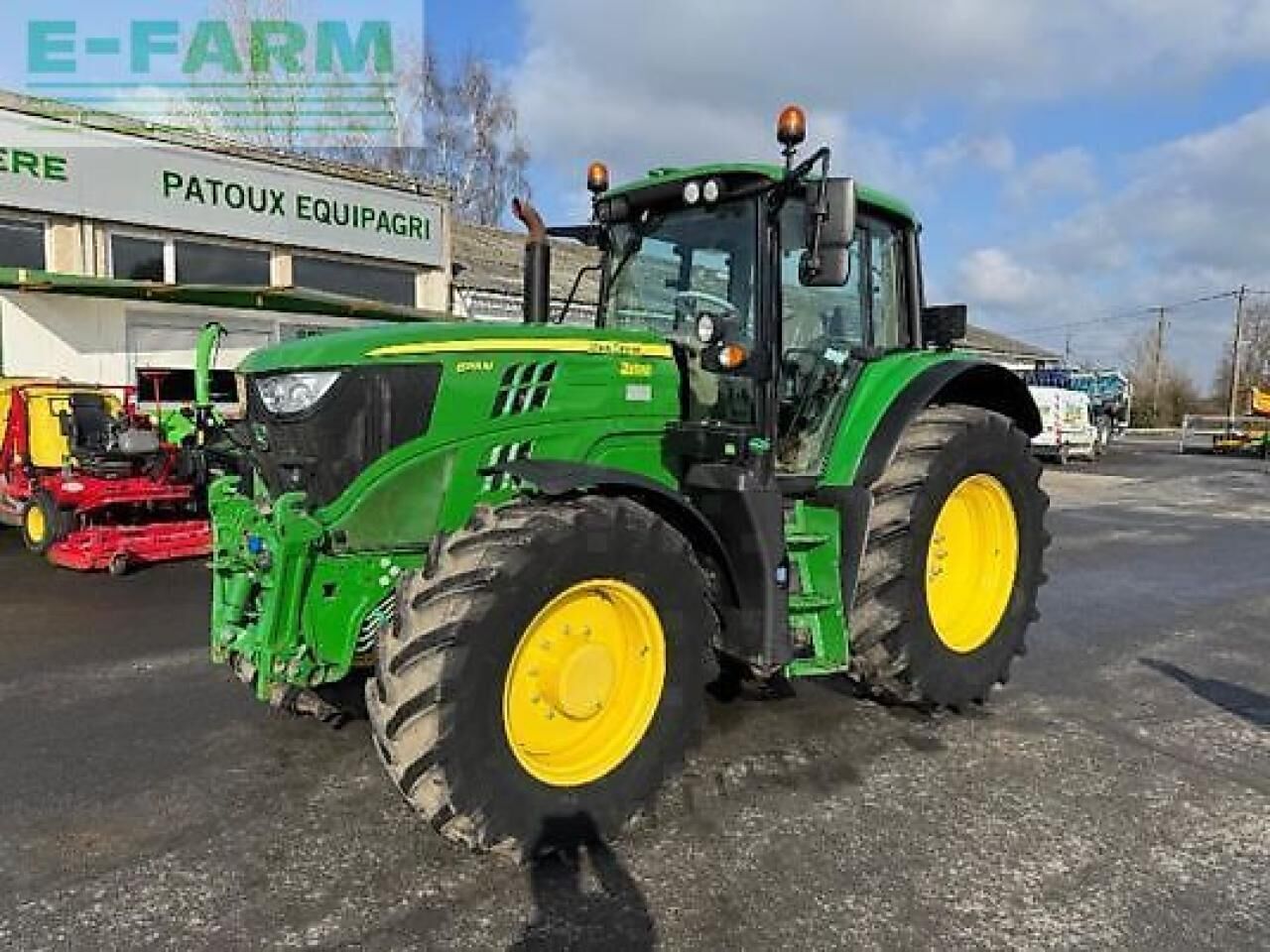 John Deere 6155m - Tractor: foto 1 John Deere 6155m - Tractor: foto 1