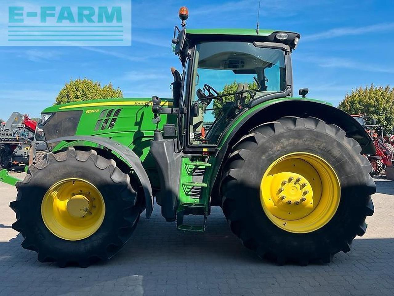 Tractor John Deere 6190r: foto 6