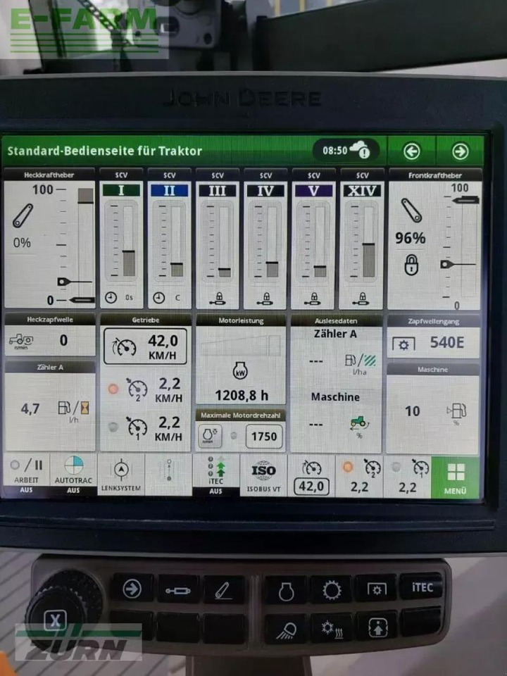 Tractor John Deere 6r195 / 6r 195: foto 22