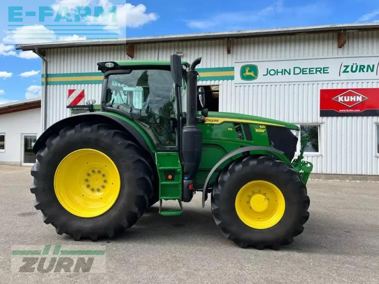 John Deere 6r215 - Tractor: foto 4 John Deere 6r215 - Tractor: foto 4