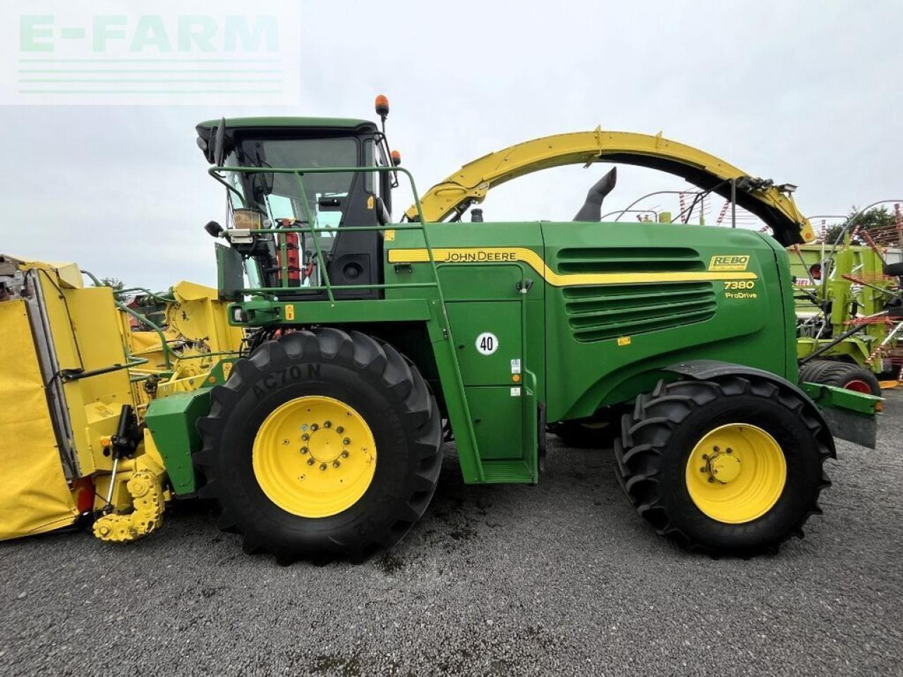 John Deere 7280 prodrive, allrad, 40 km/h, kemper 360, pick - Cosechadora de forraje: foto 4 John Deere 7280 prodrive, allrad, 40 km/h, kemper 360, pick - Cosechadora de forraje: foto 4