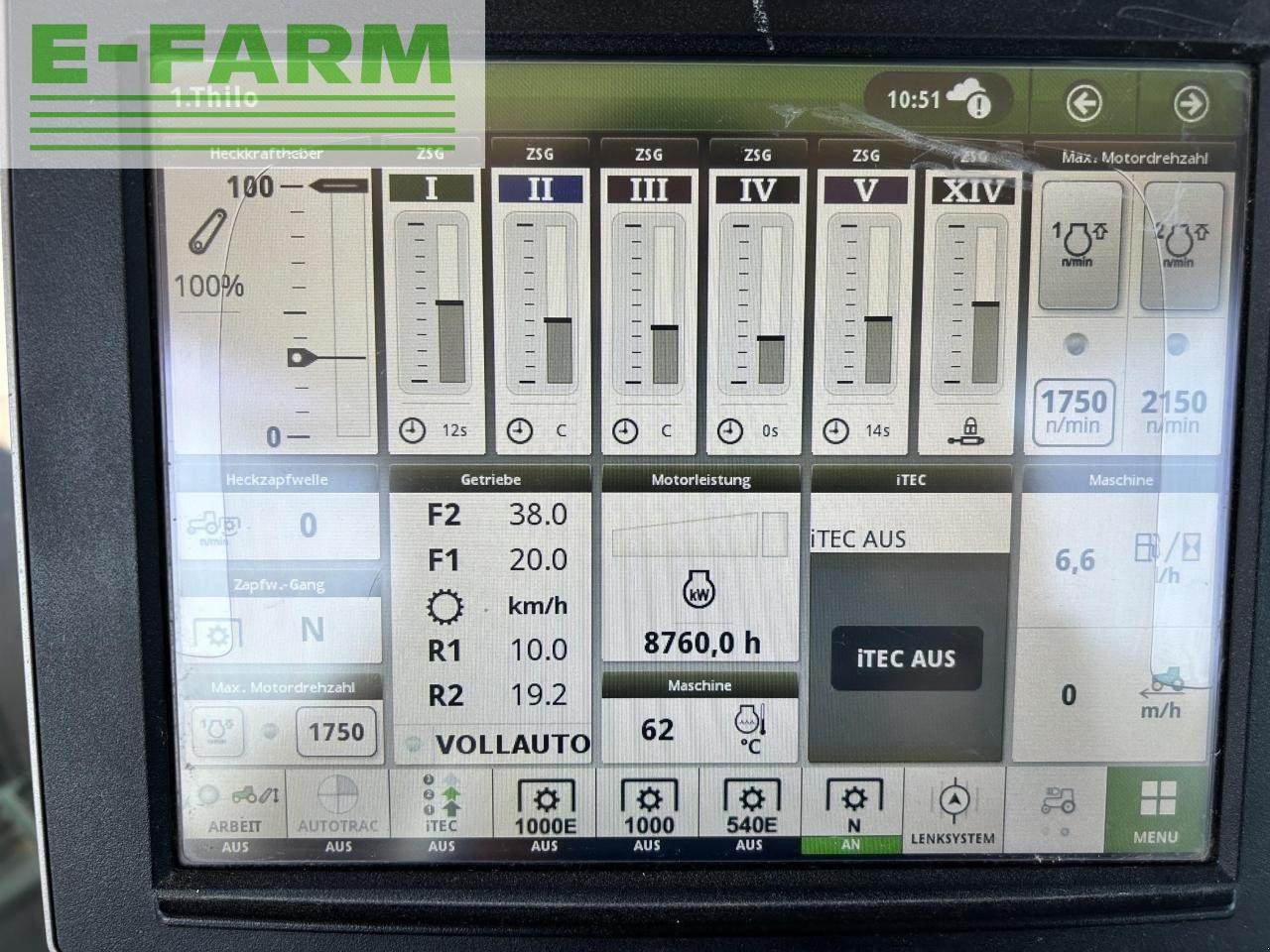 Tractor John Deere 7310r: foto 7