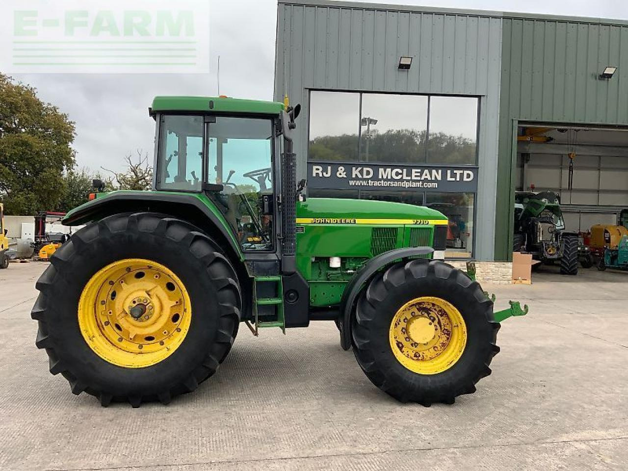 John Deere 7710 tractor - Tractor: foto 1 John Deere 7710 tractor - Tractor: foto 1