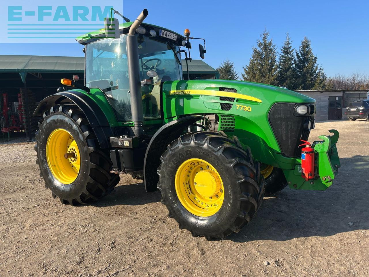 John Deere 7730 - Tractor: foto 4 John Deere 7730 - Tractor: foto 4