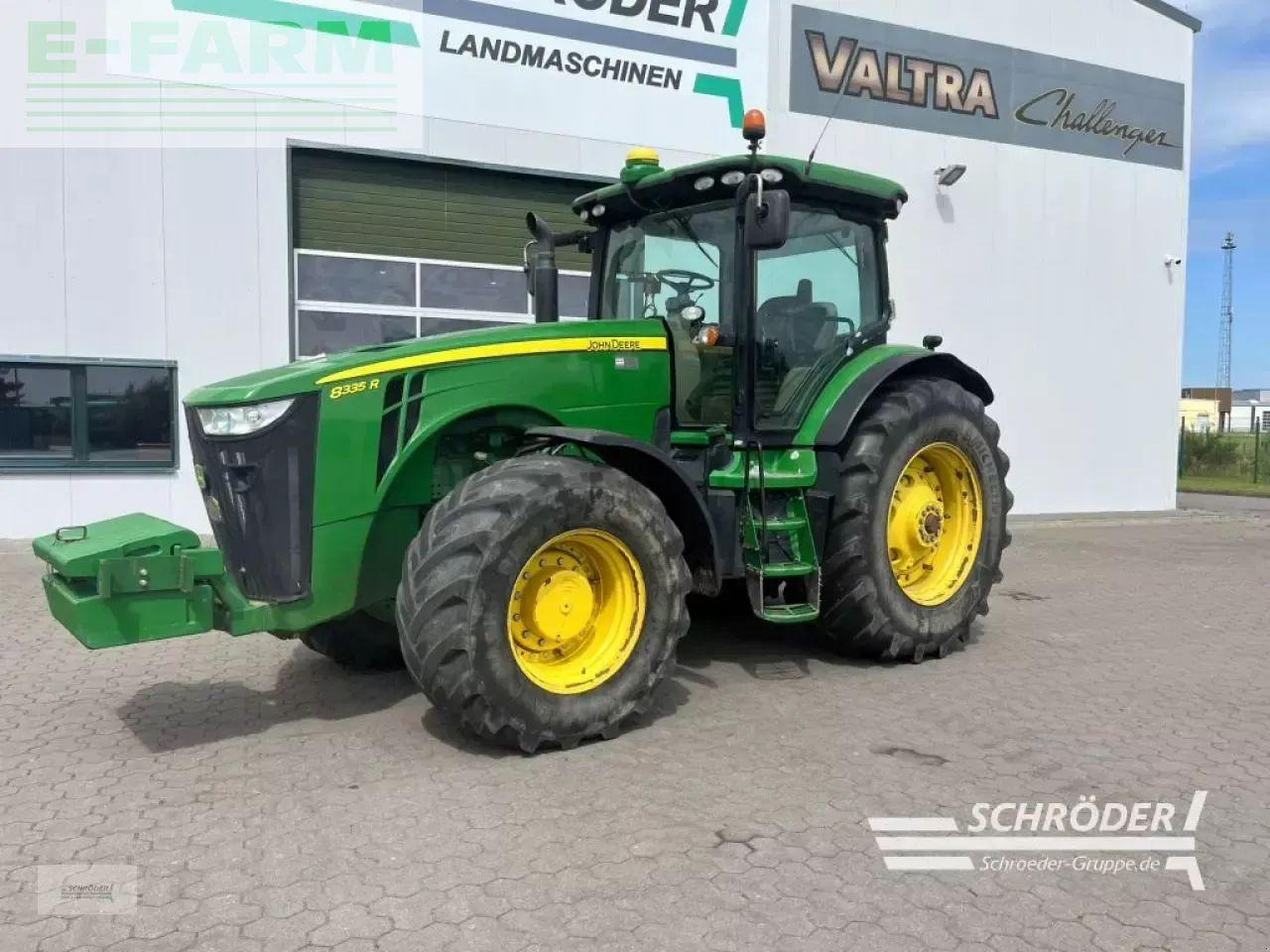 John Deere 8335 r autopower + zwillingsbereifung - Tractor: foto 1 John Deere 8335 r autopower + zwillingsbereifung - Tractor: foto 1