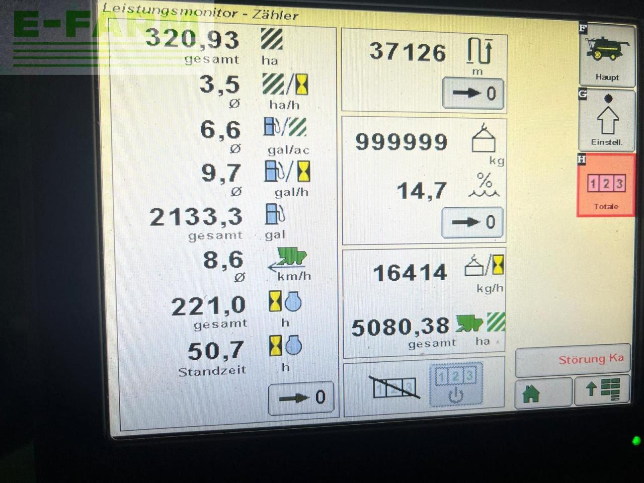 Cosechadora de granos John Deere T670: foto 15