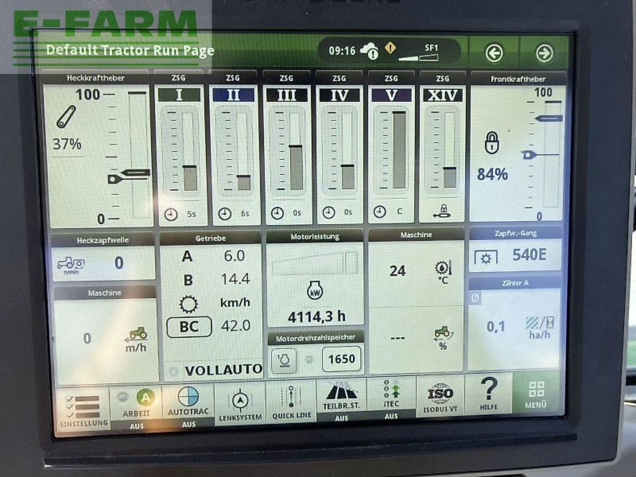 Tractor John Deere gebr. traktor john deere 6195: foto 12 Tractor John Deere gebr. traktor john deere 6195: foto 12