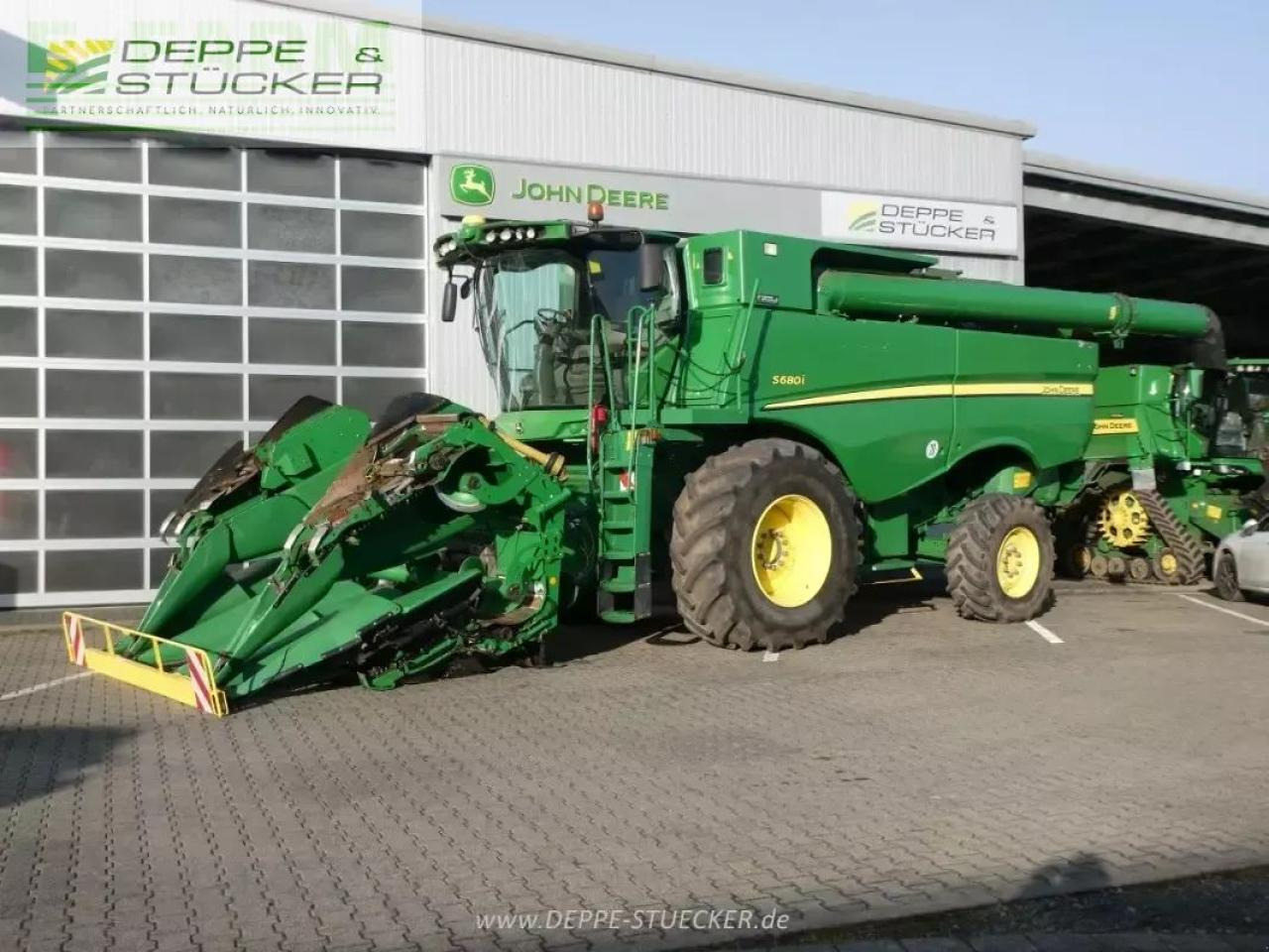 John Deere s680 +630r+sww +maisgebiss - Cosechadora de granos: foto 1 John Deere s680 +630r+sww +maisgebiss - Cosechadora de granos: foto 1