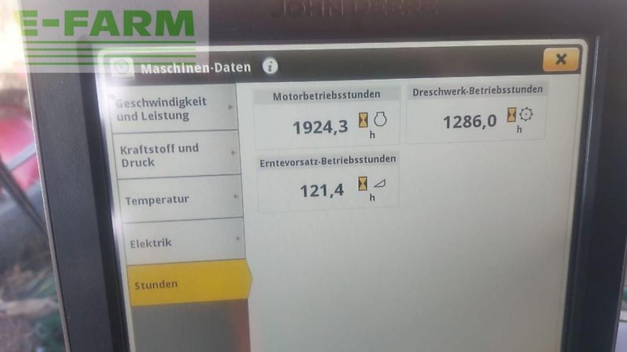 John Deere s780 mit 630x sw - Cosechadora de granos: foto 4 John Deere s780 mit 630x sw - Cosechadora de granos: foto 4