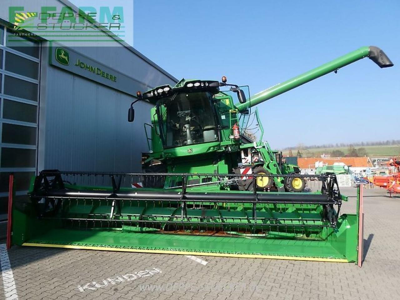 Cosechadora de granos John Deere t550 hm mit 620r + sww: foto 22