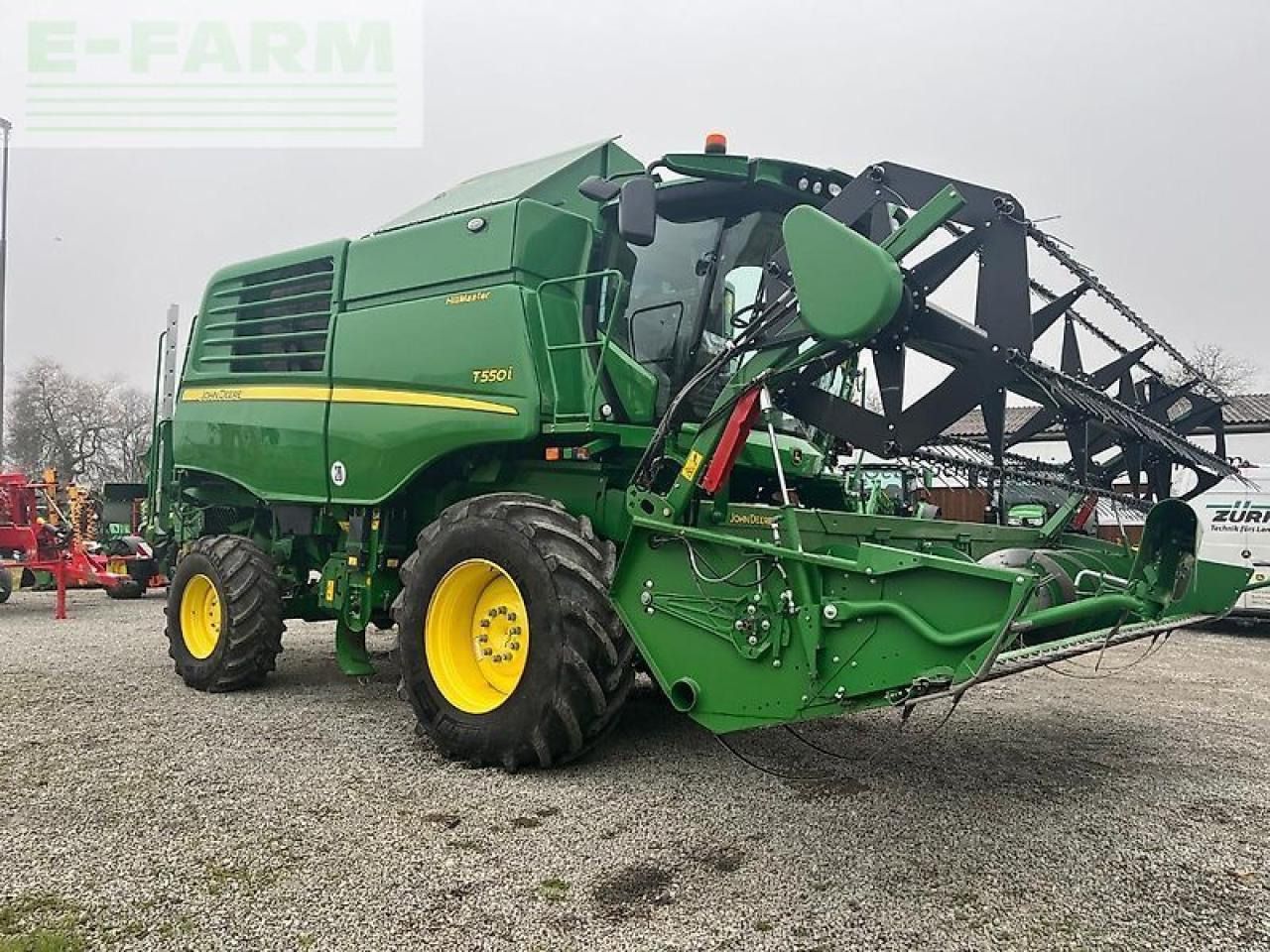 John Deere t550i hillmaster mit sw 618 und ssw zürn - Cosechadora de granos: foto 5 John Deere t550i hillmaster mit sw 618 und ssw zürn - Cosechadora de granos: foto 5