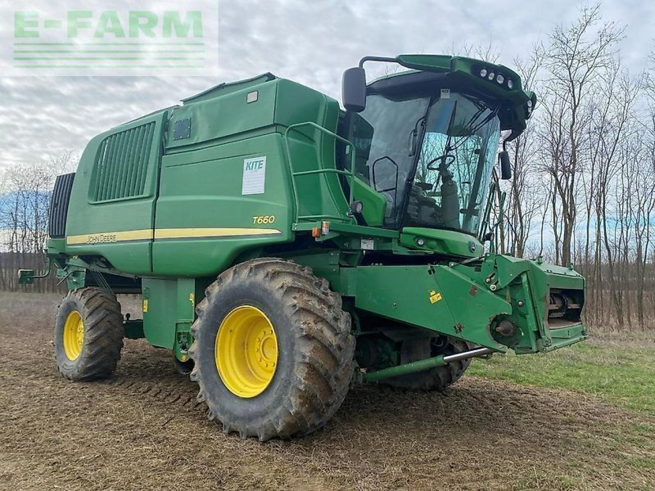 John Deere t660 - Cosechadora de granos: foto 2 John Deere t660 - Cosechadora de granos: foto 2