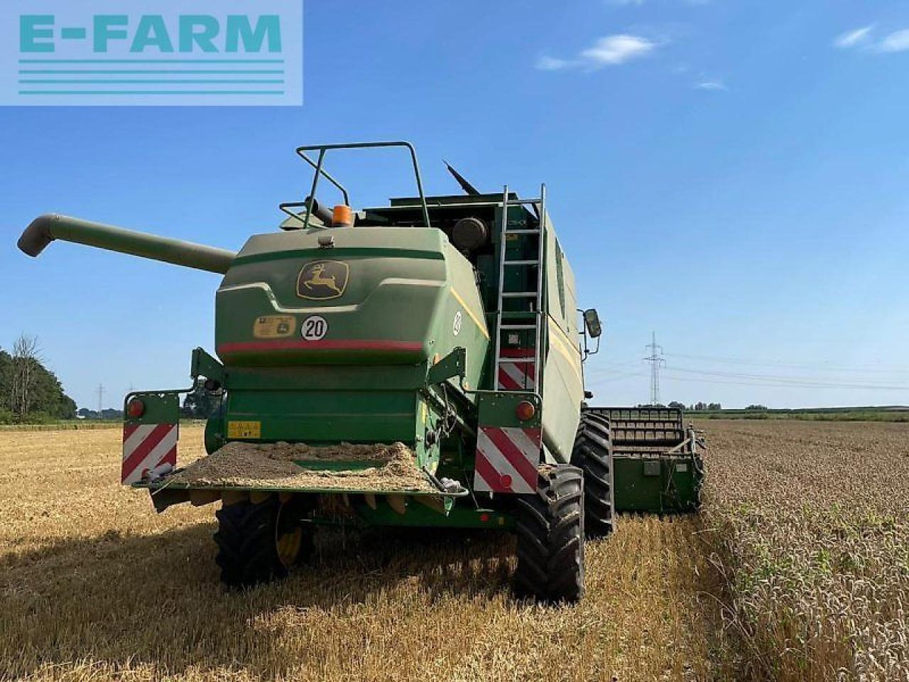 Cosechadora de granos John Deere w440 ptc: foto 6