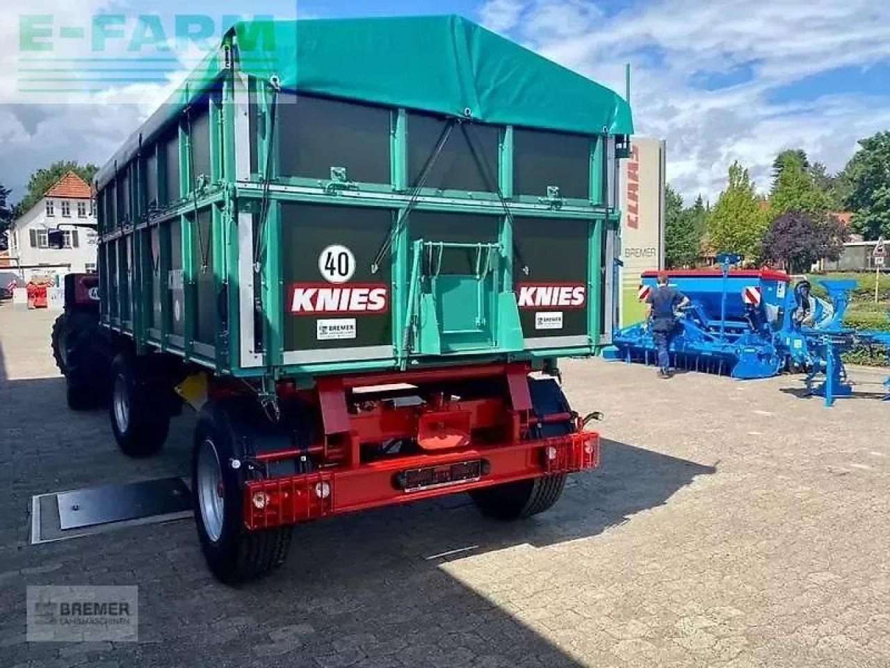 Knies kd 180 - Remolque volquete agrícola: foto 3 Knies kd 180 - Remolque volquete agrícola: foto 3