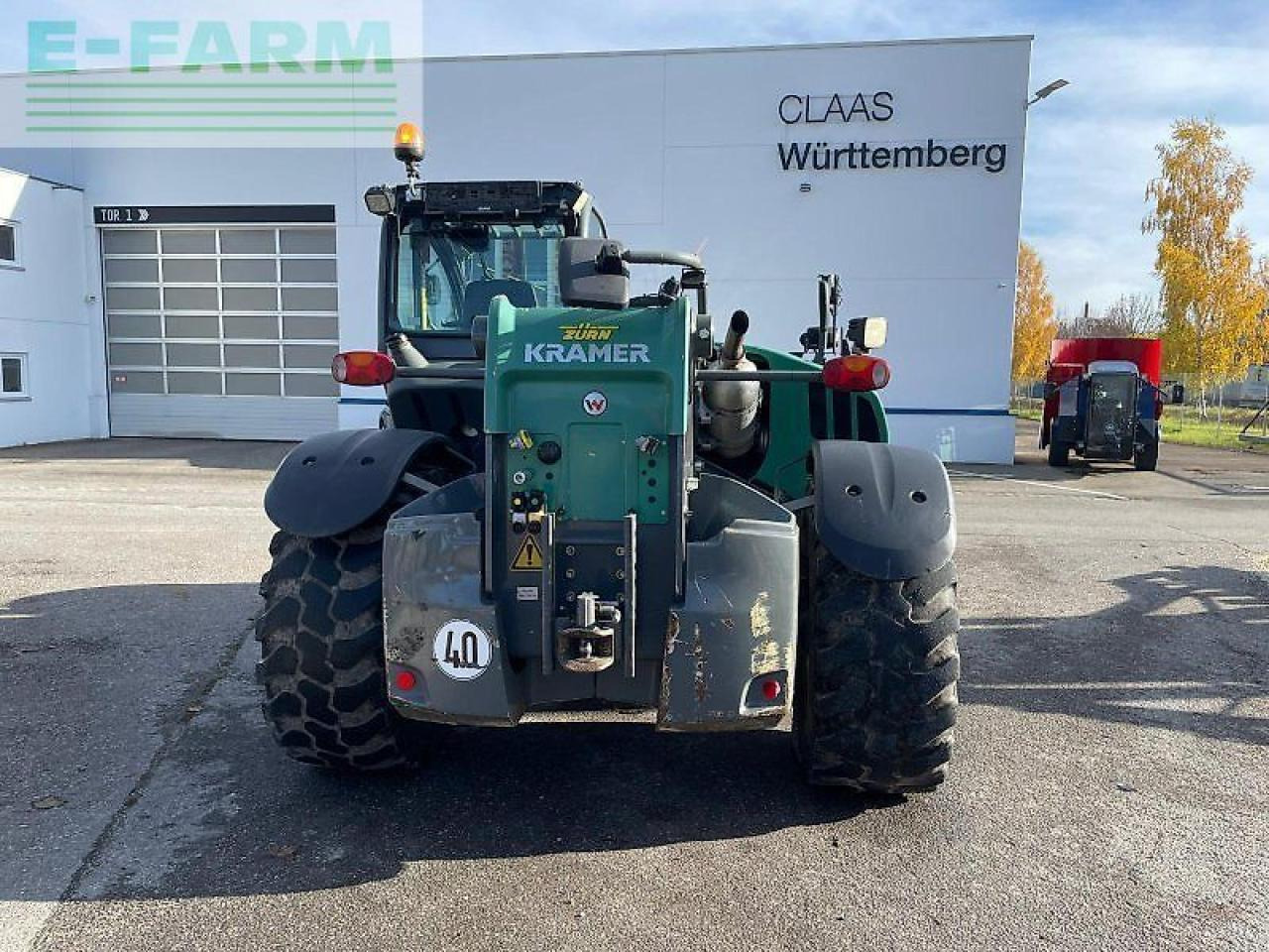 Kramer kt 557 - Manipulador telescópico: foto 4 Kramer kt 557 - Manipulador telescópico: foto 4