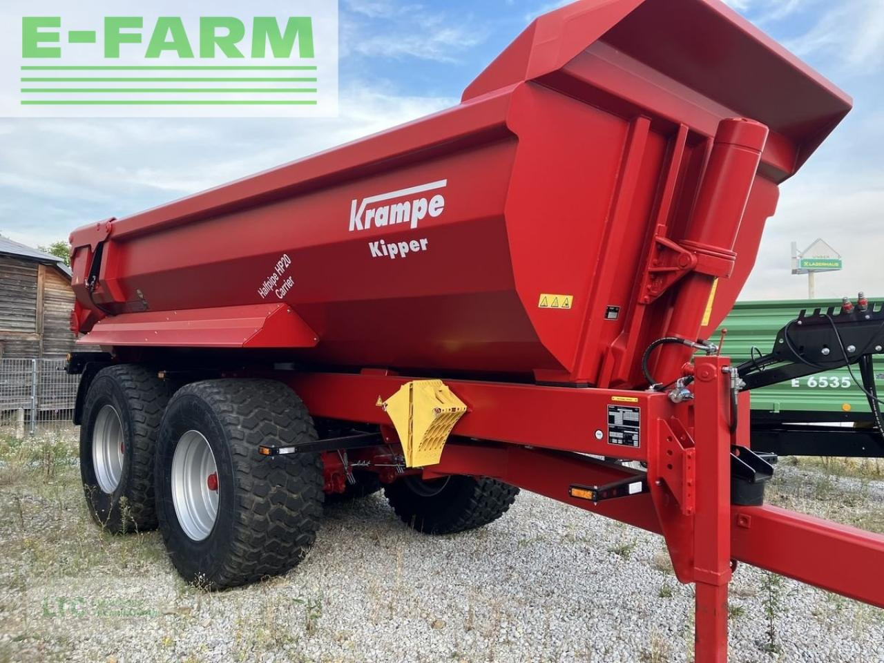 Krampe hp 20 - Remolque volquete agrícola: foto 1 Krampe hp 20 - Remolque volquete agrícola: foto 1
