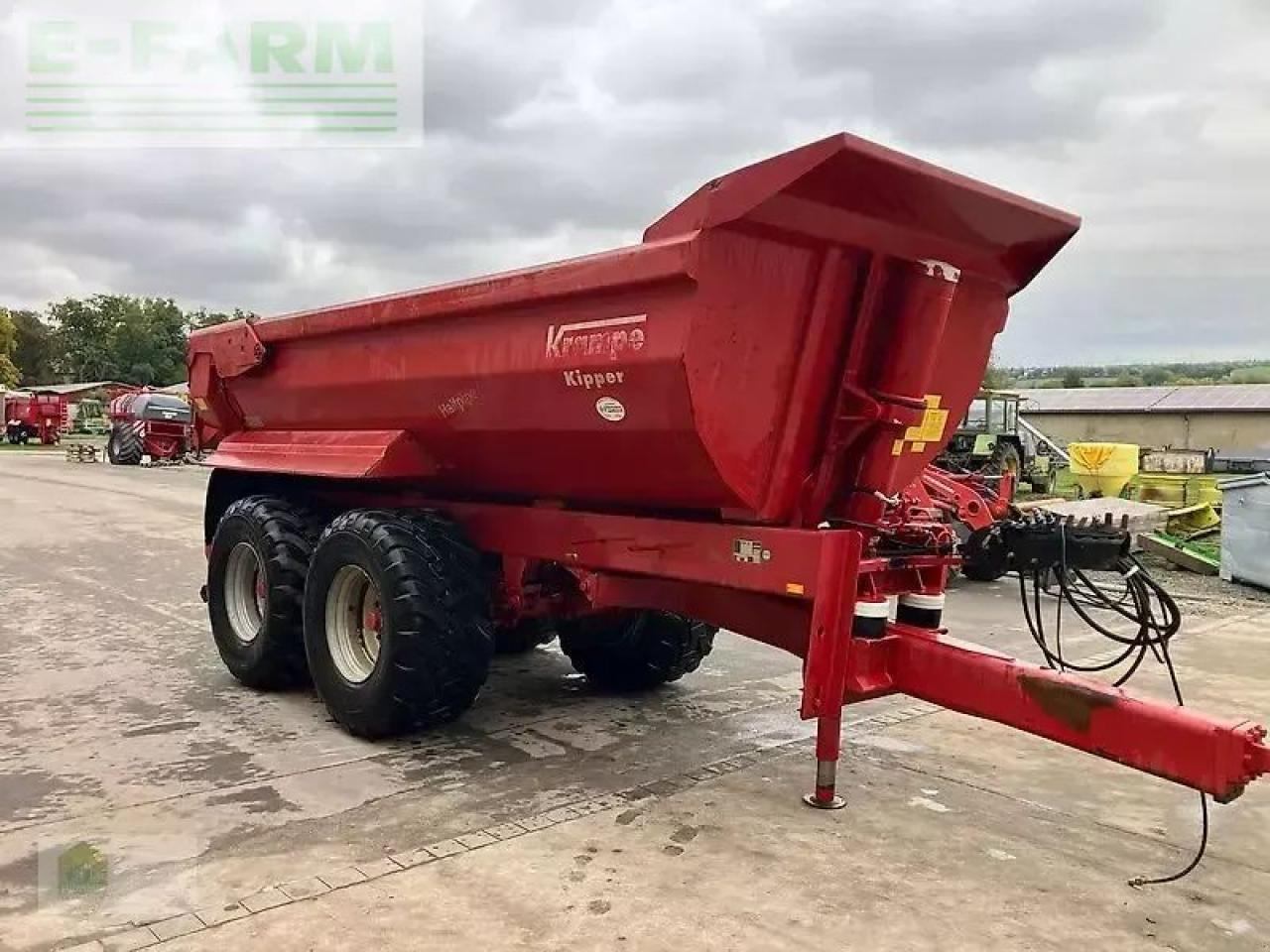 Krampe hp 20 - Remolque volquete agrícola: foto 5 Krampe hp 20 - Remolque volquete agrícola: foto 5