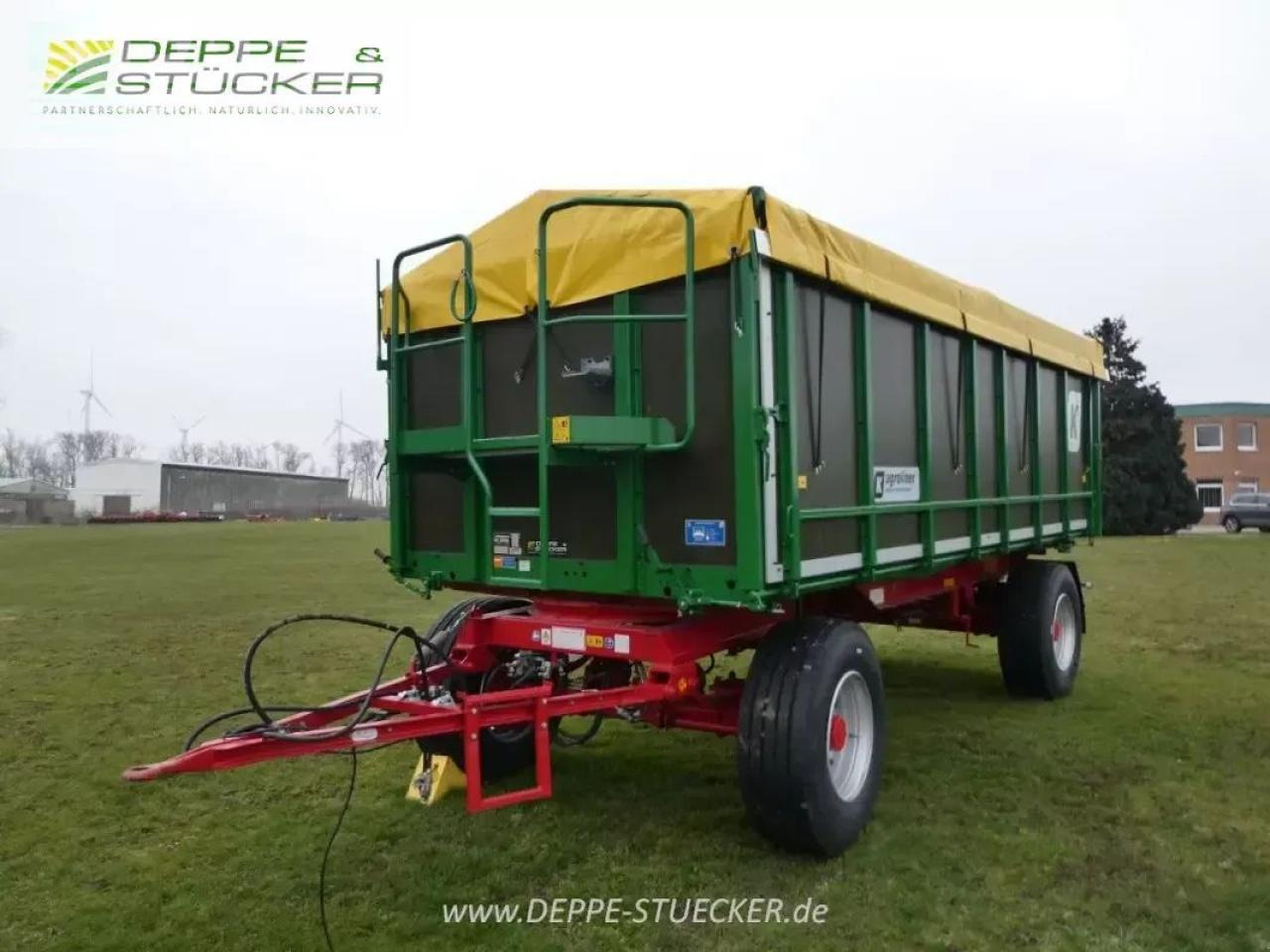 Kröger hkd 302 agroliner - Remolque volquete agrícola: foto 1 Kröger hkd 302 agroliner - Remolque volquete agrícola: foto 1