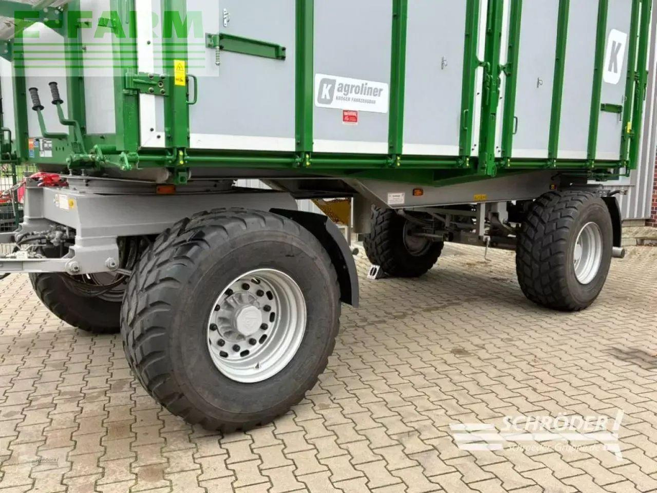 Kröger hkd 302 | seitenbordwände als portal - Remolque agrícola: foto 3 Kröger hkd 302 | seitenbordwände als portal - Remolque agrícola: foto 3