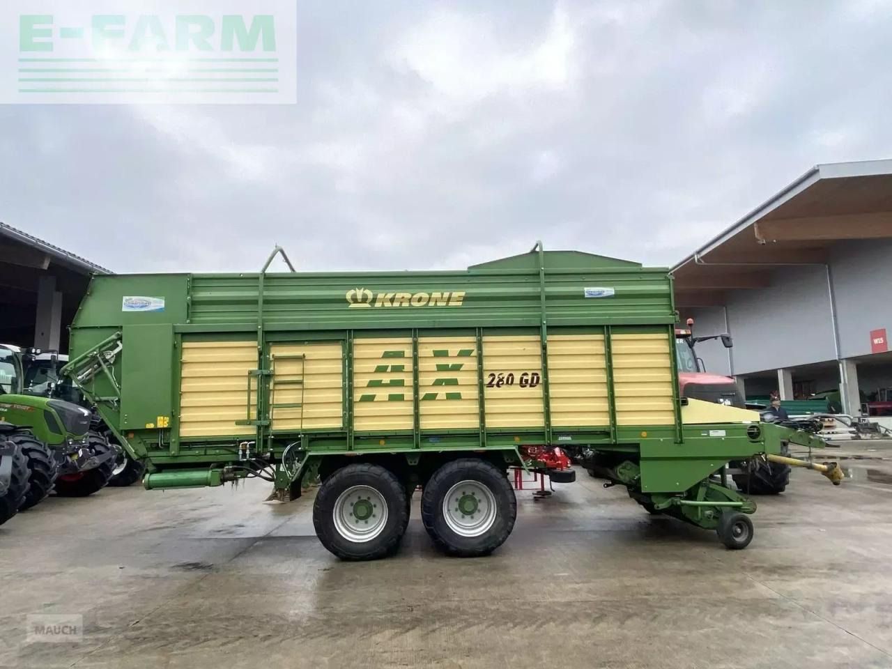 Krone ax 280 gd - Remolque autocargador: foto 4 Krone ax 280 gd - Remolque autocargador: foto 4