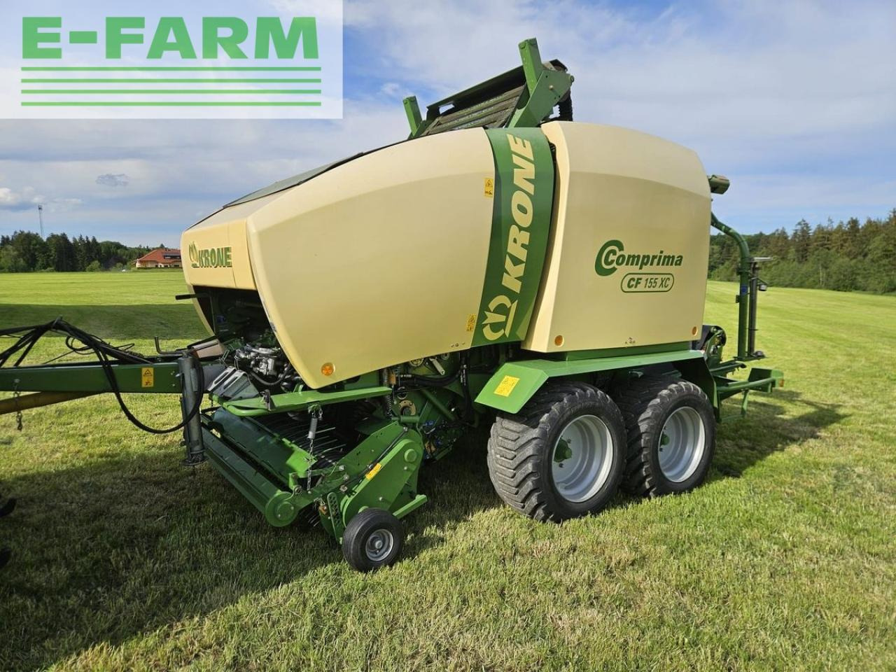 Krone comprima cf 155 xc - Empacadora de pacas cuadradas: foto 1 Krone comprima cf 155 xc - Empacadora de pacas cuadradas: foto 1