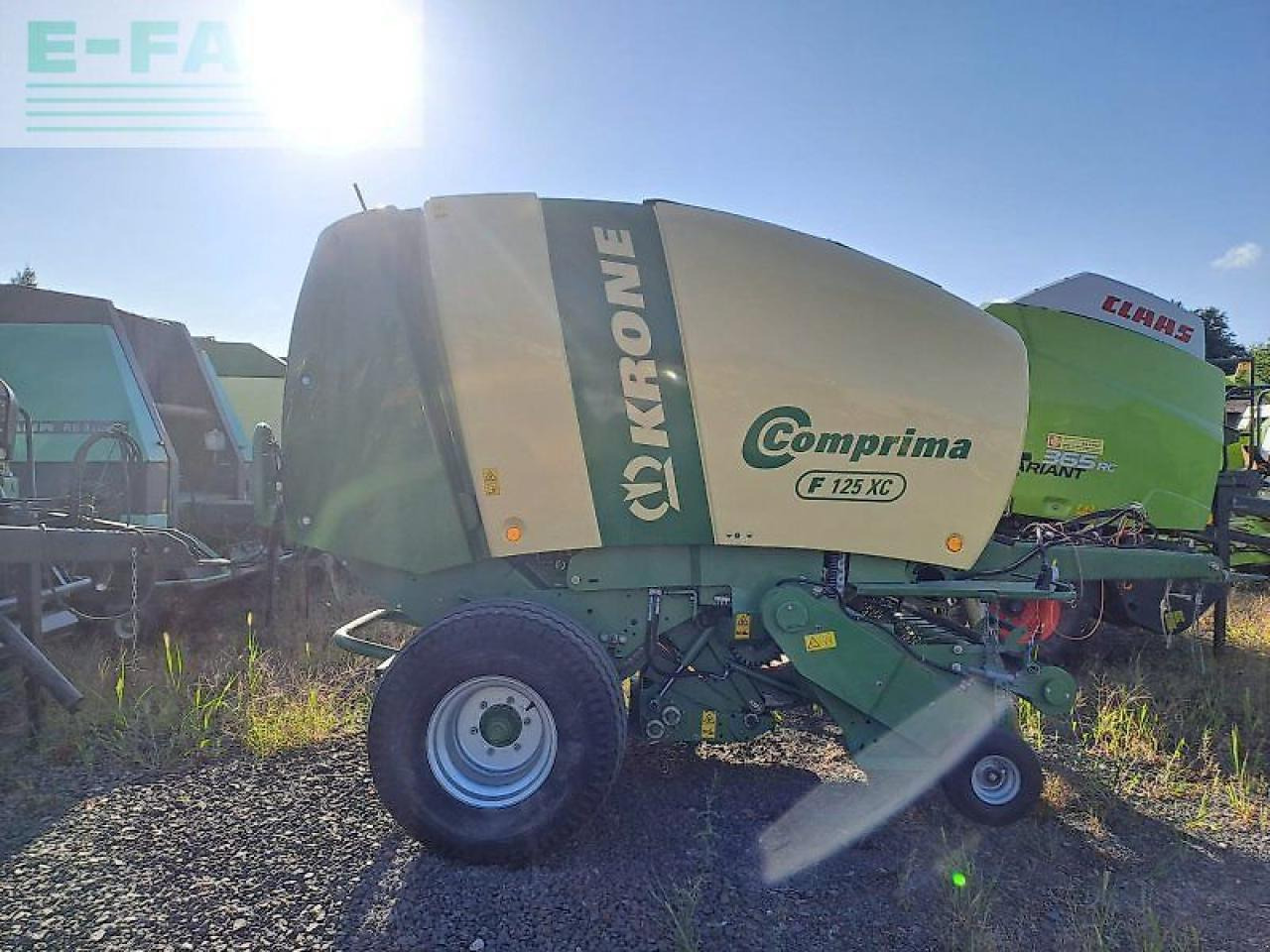 Krone comprima f 125 xc - Empacadora de pacas cuadradas: foto 2 Krone comprima f 125 xc - Empacadora de pacas cuadradas: foto 2