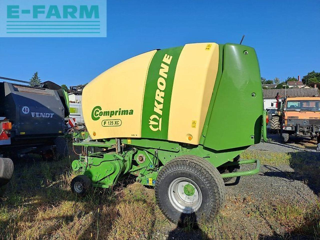 Krone comprima f 125 xc - Empacadora de pacas cuadradas: foto 1 Krone comprima f 125 xc - Empacadora de pacas cuadradas: foto 1