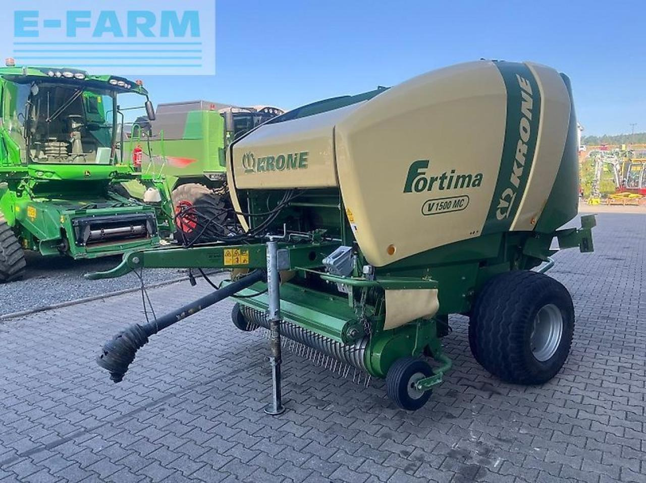 Krone fortima v 1500 mc - Empacadora de pacas cuadradas: foto 2 Krone fortima v 1500 mc - Empacadora de pacas cuadradas: foto 2