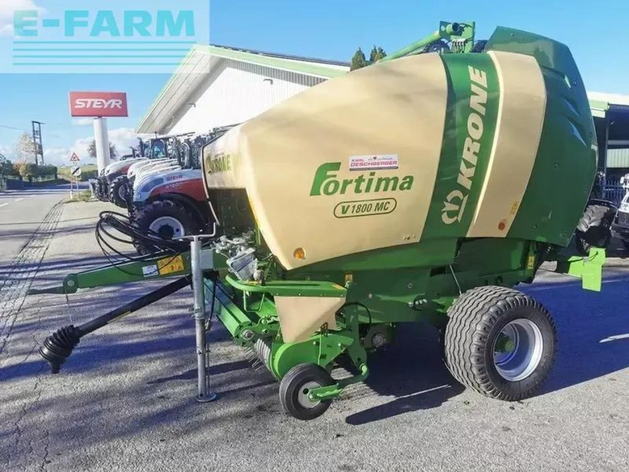 Krone fortima v 1800 mc rundballenpresse - Empacadora de pacas cuadradas: foto 1 Krone fortima v 1800 mc rundballenpresse - Empacadora de pacas cuadradas: foto 1