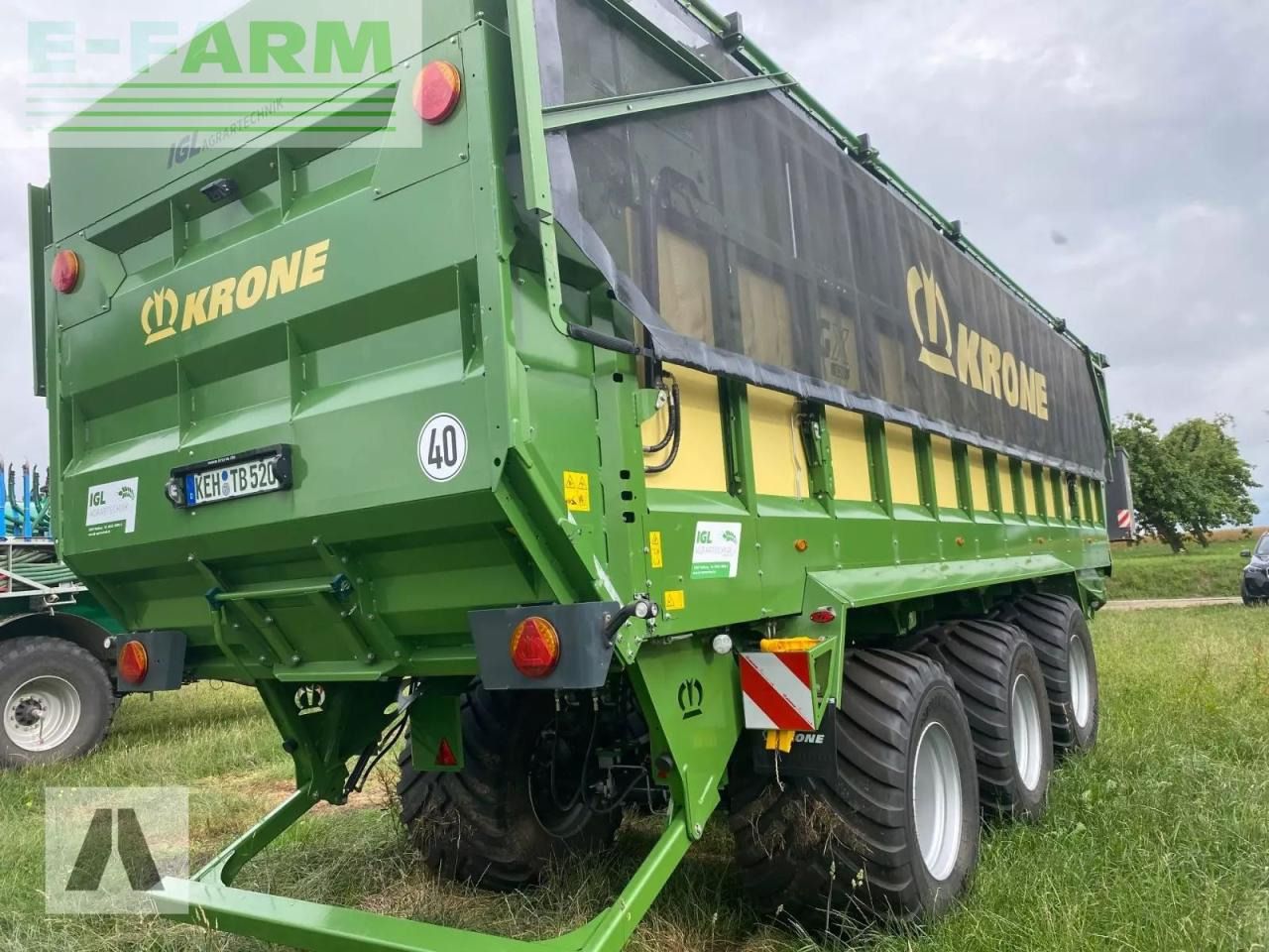 Krone gx 520 - Remolque volquete agrícola: foto 4 Krone gx 520 - Remolque volquete agrícola: foto 4