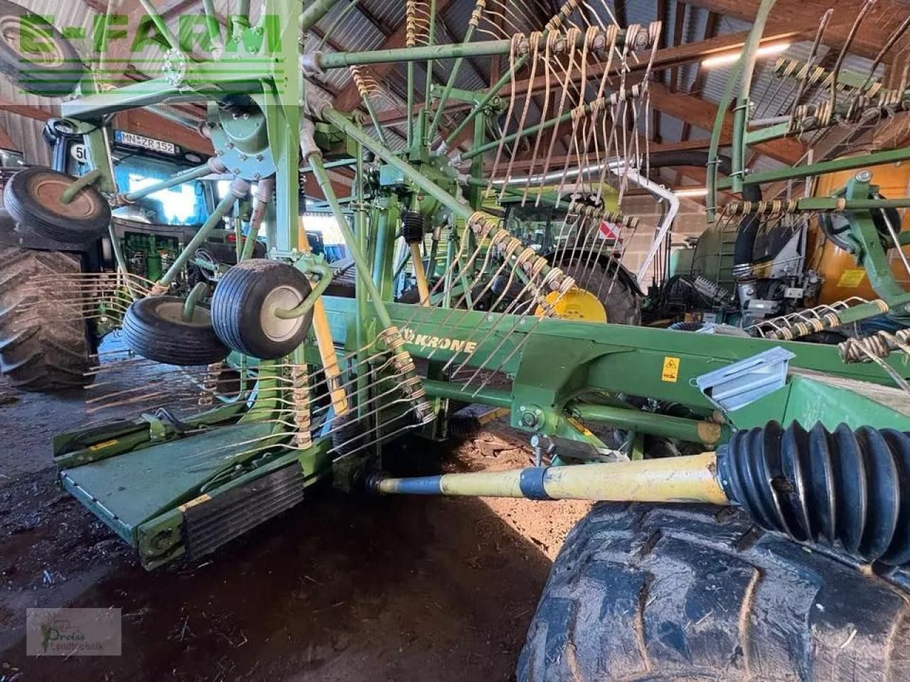 Krone swadro 1400 plus - Henificadora: foto 2 Krone swadro 1400 plus - Henificadora: foto 2