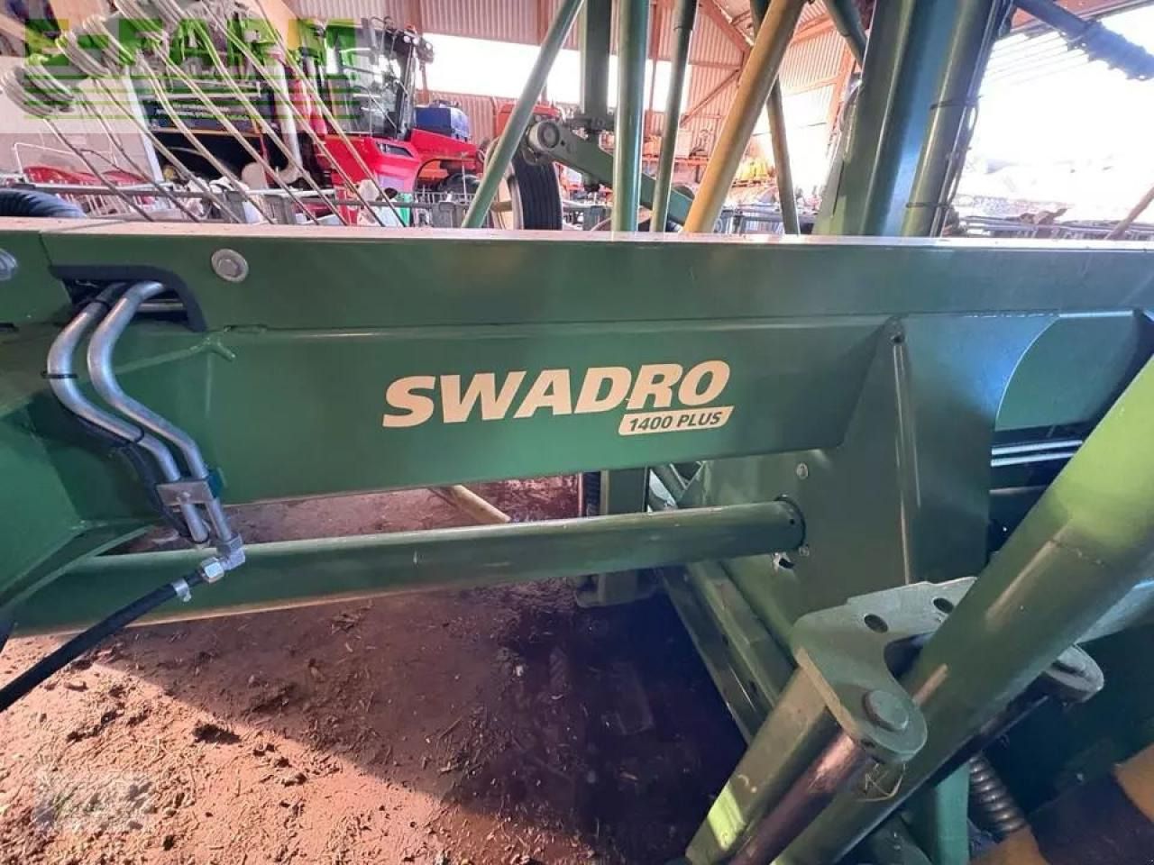 Krone swadro 1400 plus - Henificadora: foto 3 Krone swadro 1400 plus - Henificadora: foto 3