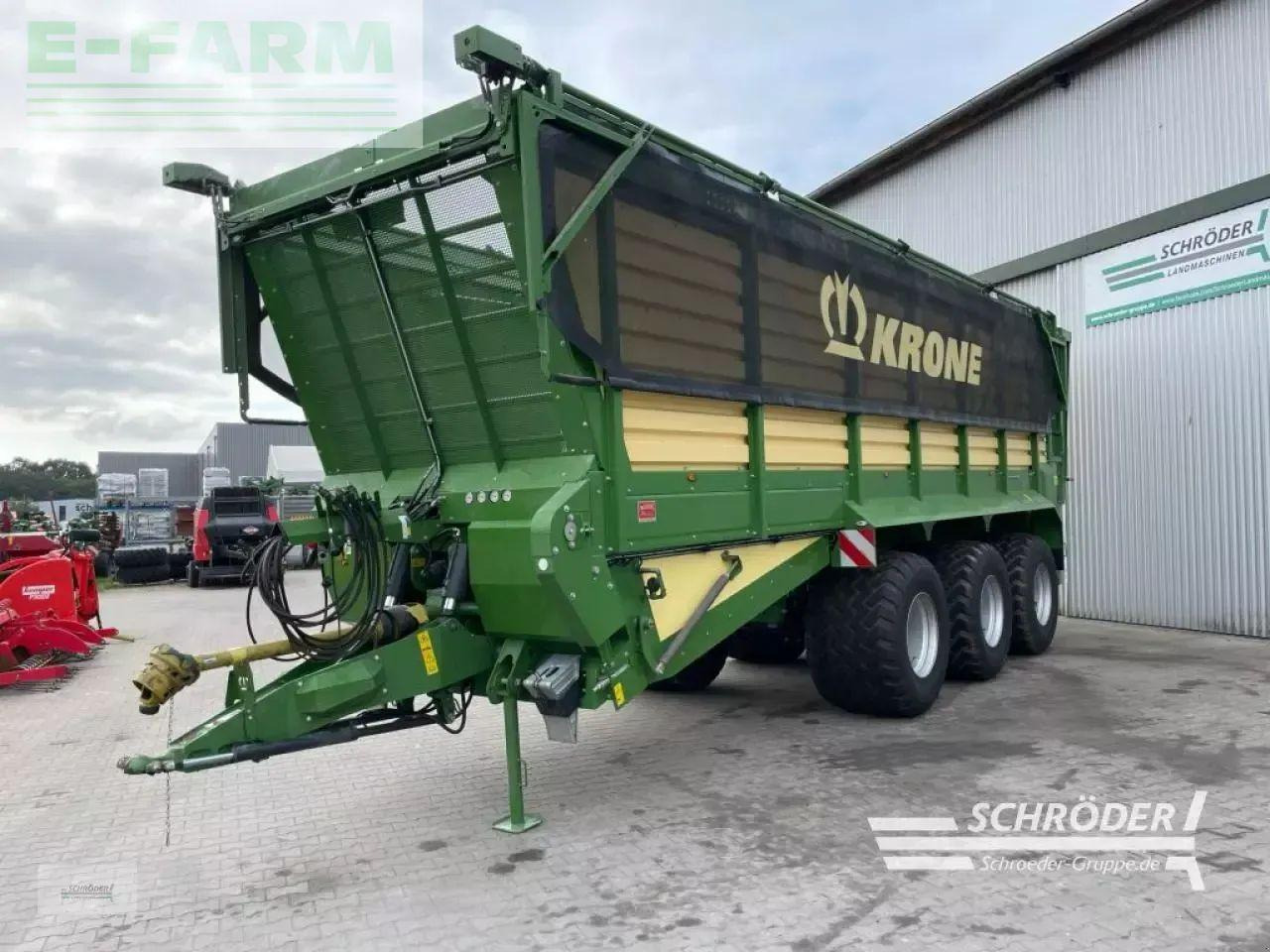 Krone tx 560 | waage + laderaumabdeckung - Remolque volquete agrícola: foto 5 Krone tx 560 | waage + laderaumabdeckung - Remolque volquete agrícola: foto 5