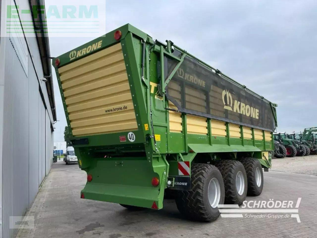 Krone tx 560 | waage + laderaumabdeckung - Remolque volquete agrícola: foto 3 Krone tx 560 | waage + laderaumabdeckung - Remolque volquete agrícola: foto 3