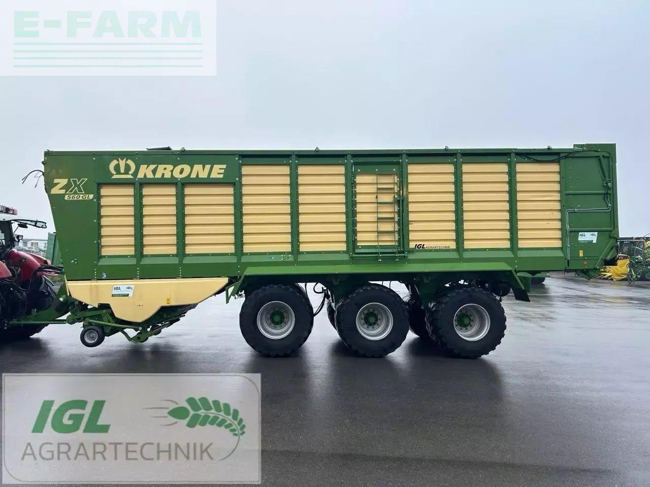 Krone zx 560 gl - Remolque autocargador: foto 3 Krone zx 560 gl - Remolque autocargador: foto 3