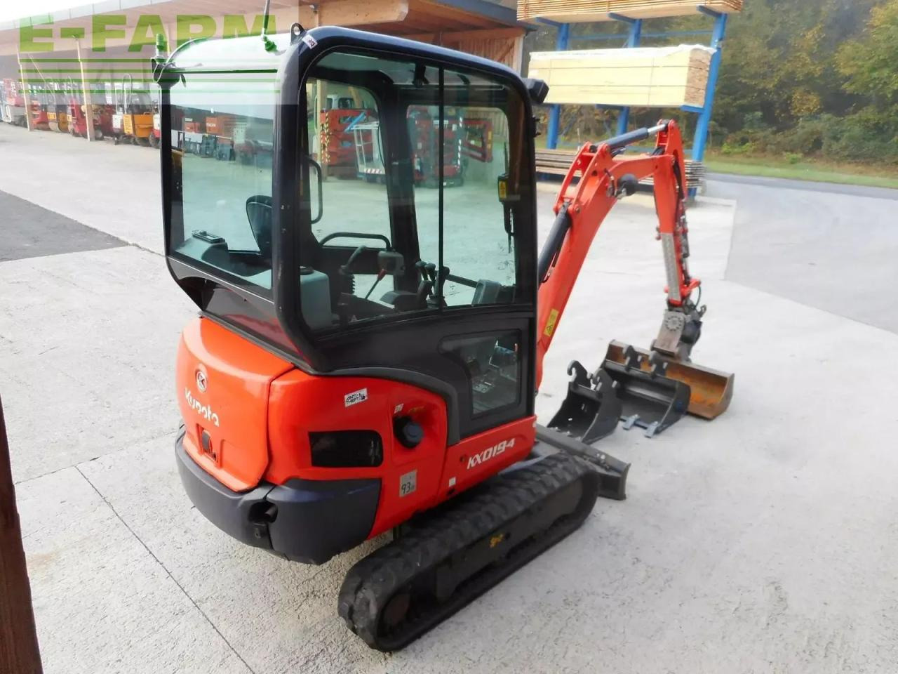 Kubota kx019-4 ( 1.855kg ) powertilt + hydr. sw - Miniexcavadora: foto 4 Kubota kx019-4 ( 1.855kg ) powertilt + hydr. sw - Miniexcavadora: foto 4