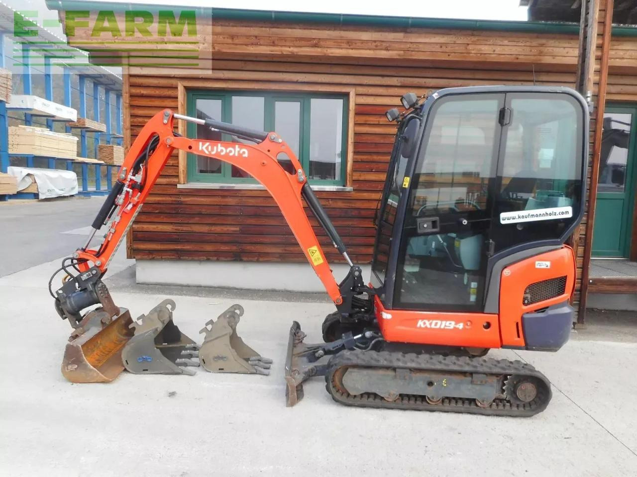 Kubota kx019-4 ( 1.855kg ) powertilt + hydr. sw - Miniexcavadora: foto 1 Kubota kx019-4 ( 1.855kg ) powertilt + hydr. sw - Miniexcavadora: foto 1