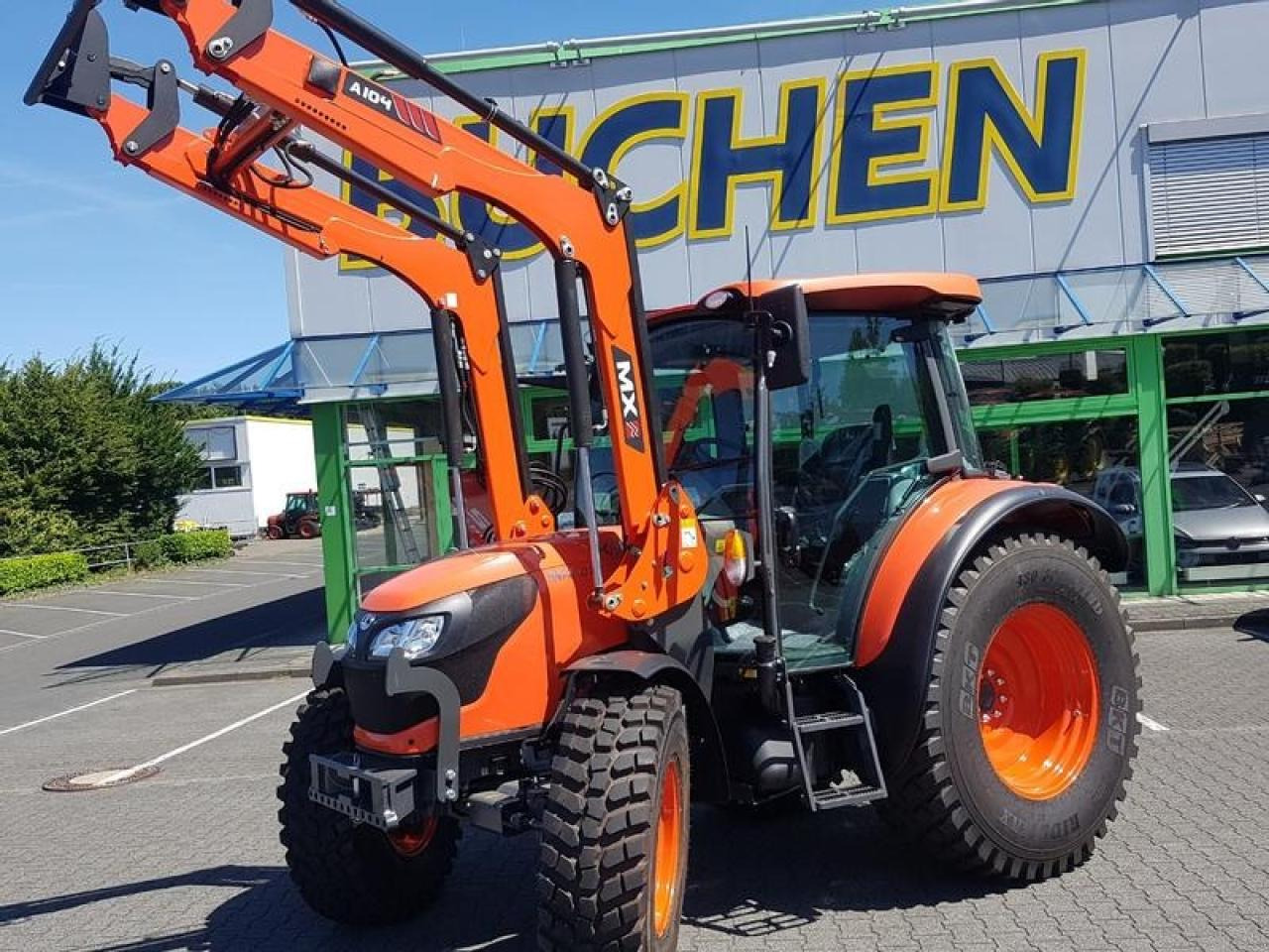 Tractor Kubota m4-073 cab 36x36: foto 6