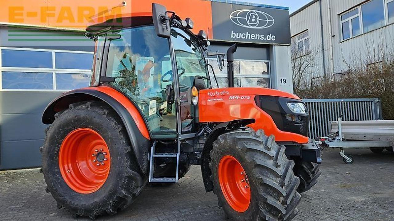 Tractor Kubota m4-073 cab: foto 12